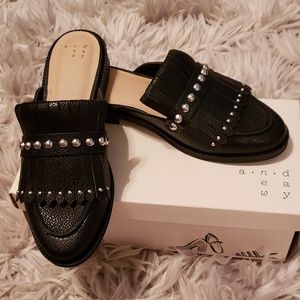 NWOT...A New Day Karoline backless loafer mules